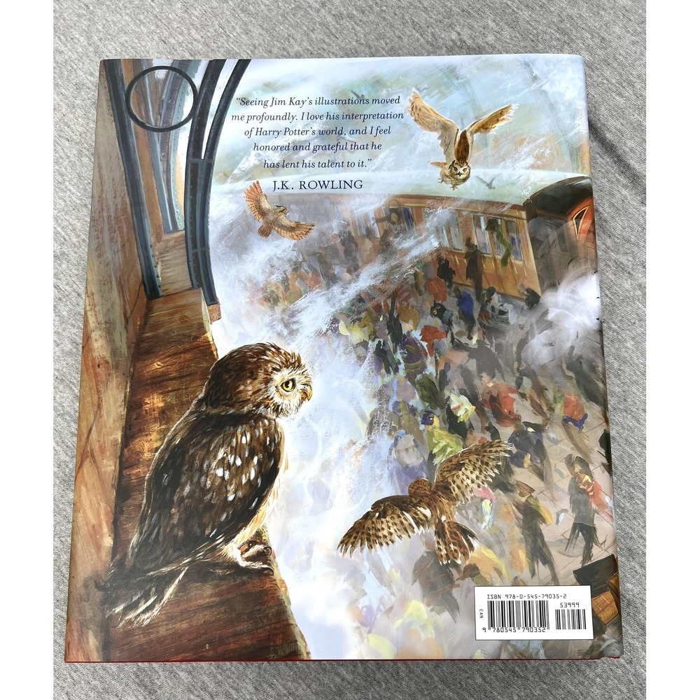 Harry Potter Illustrated Collection Box Book 1-3‎ J.K. Rowling Jim Kay Hardcover - Picture 11 of 16